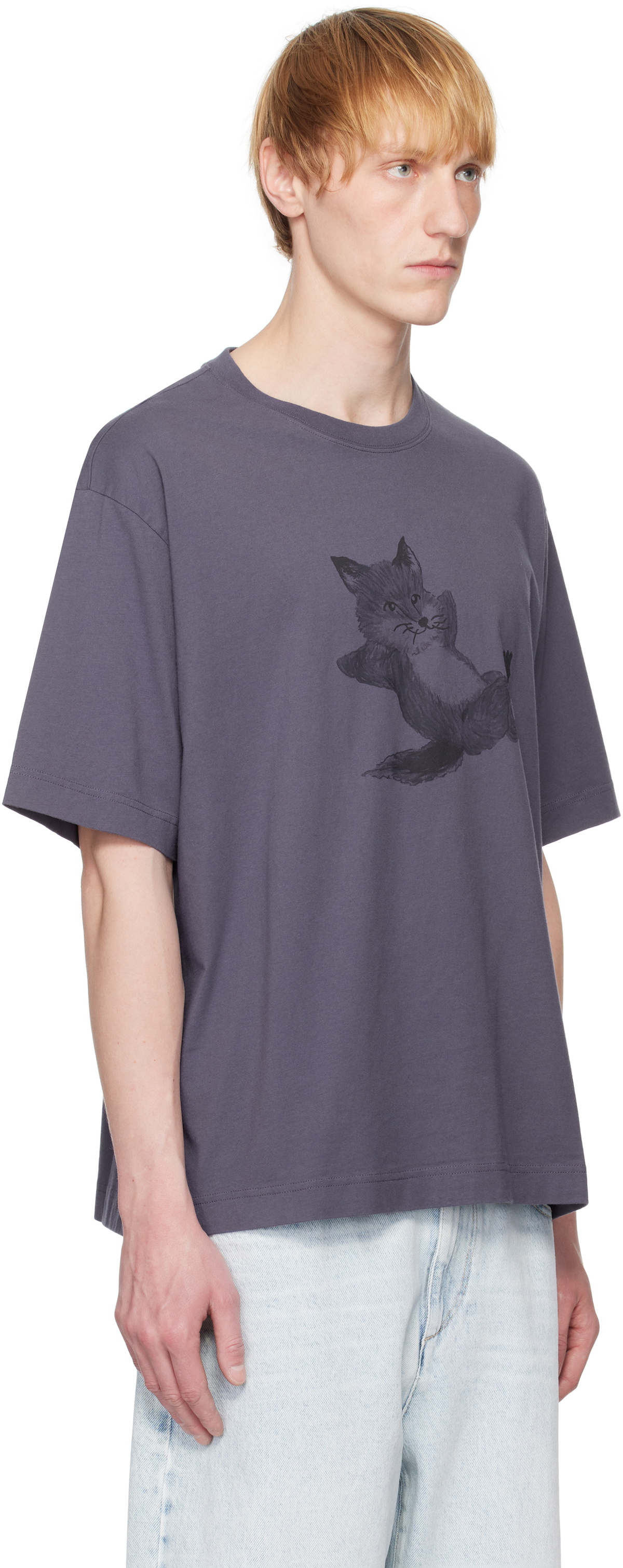 新品・XLサイズ】BABYL 「奏神狐神」QUICK-DRY TEE Maison Kitsuné