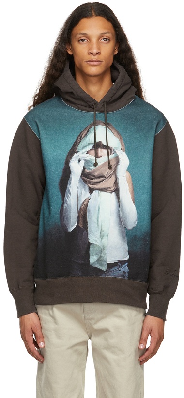 Photo: Undercover Brown Markus Akesson Edition Graphic Hoodie