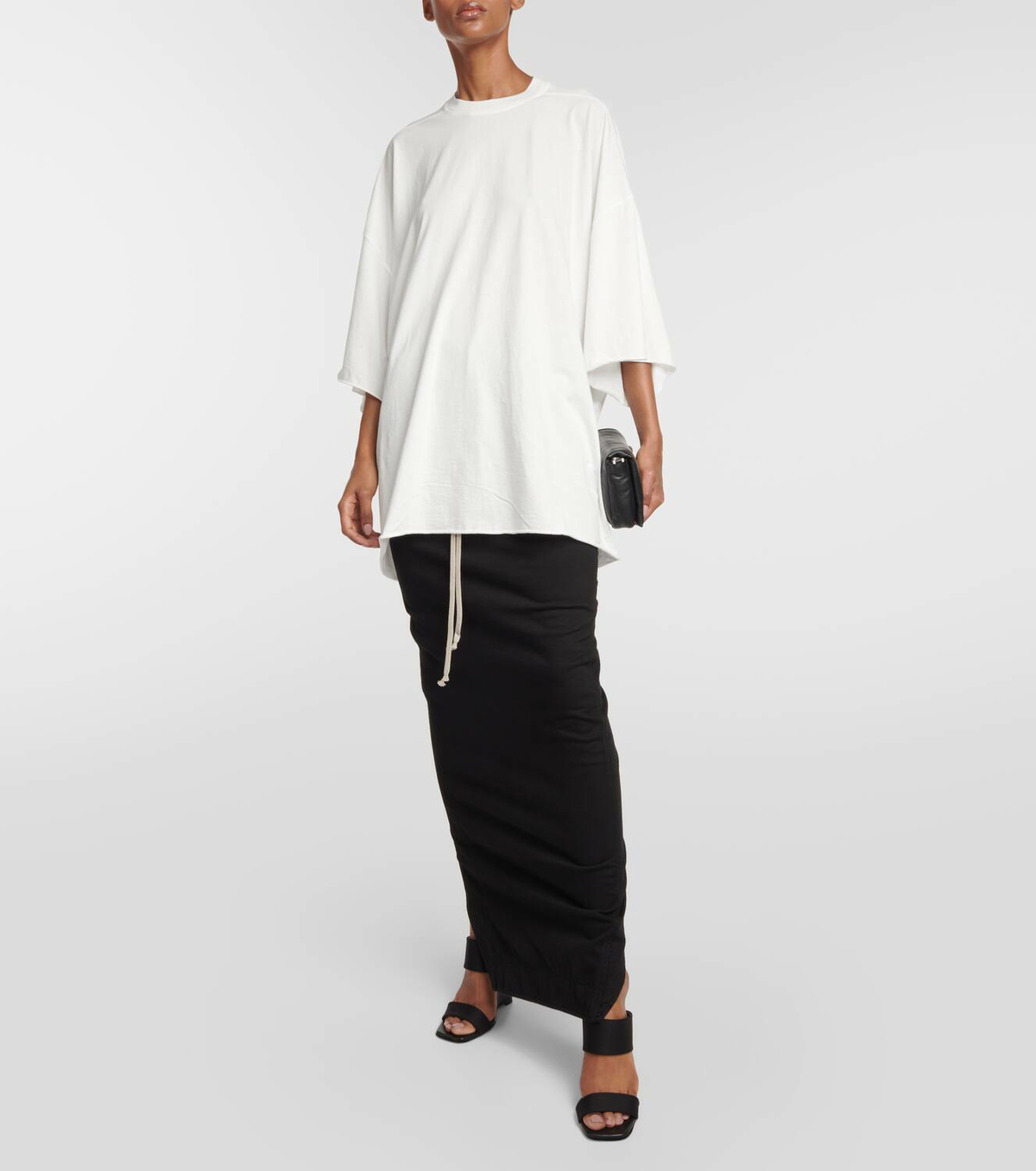 Rick Owens DRKSHDW Pull On Pillar maxi skirt Rick Owens