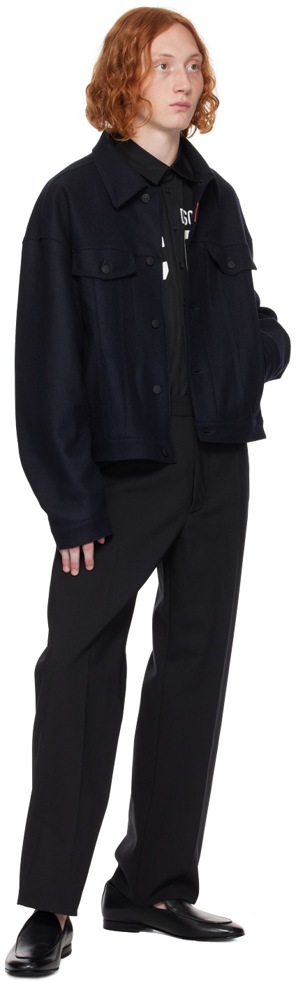 Dsquared2 Navy Kaban Jacket
