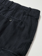 James Perse - Slim-Fit Slub Cotton Cargo Trousers - Blue