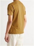 ALEX MILL - Standard Slim-Fit Slub Cotton-Jersey T-Shirt - Yellow