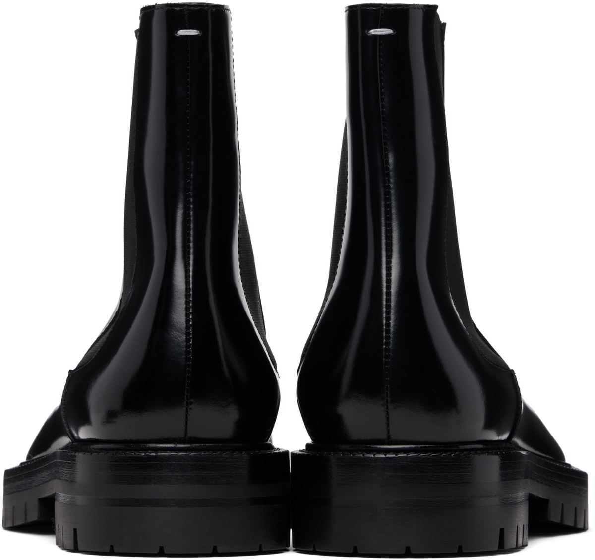 Maison Margiela Black Tabi Chelsea Boots
