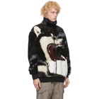 MSGM Multicolor Sherpa Wolf Jacket