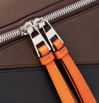 Loewe - Puzzle Full-Grain Leather Belt Bag - Brown