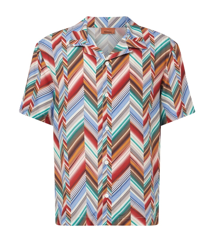 Photo: Missoni Zigzag bowling shirt