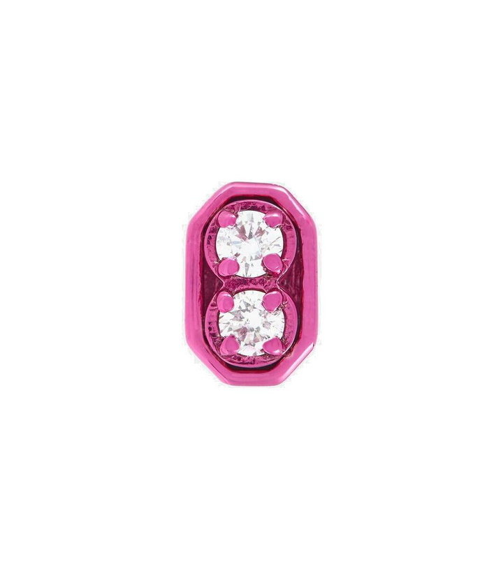 Photo: Eéra Roma 18kt white gold single earring with diamonds