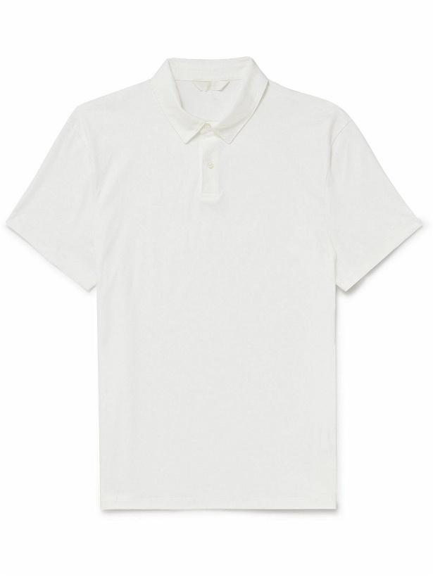 Photo: Club Monaco - Pima Cotton-Jersey Polo Shirt - White