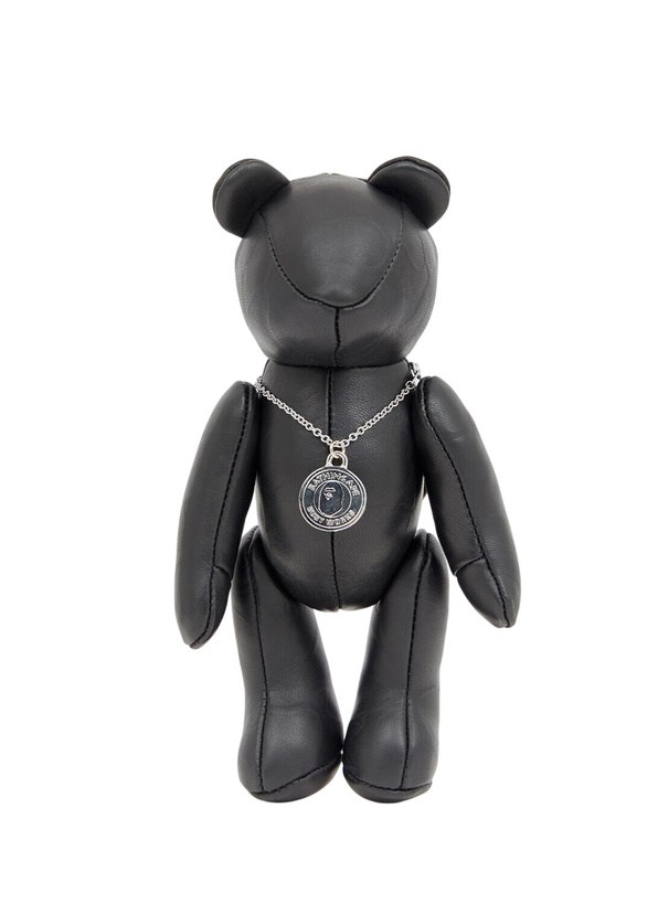 Photo: A BATHING APE® Leather Bear Doll