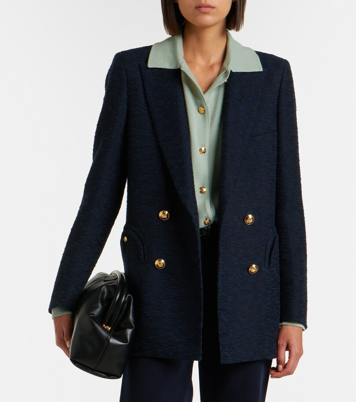 Blazé Milano Highland wool and cashmere cardigan