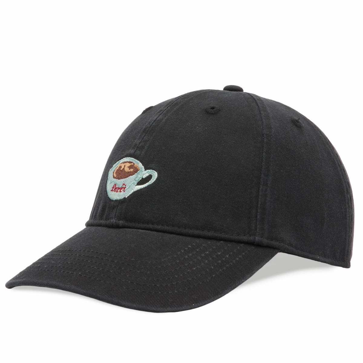 Foret Men's Element Mug Washed Cap in Black 