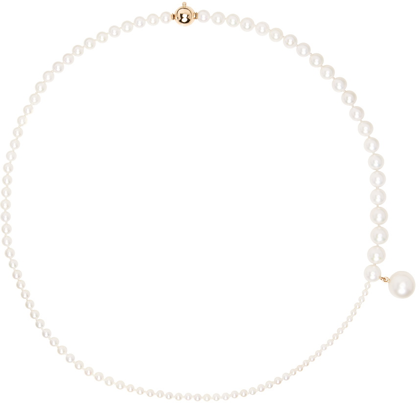 Sophie Bille Brahe White Peggy de Venus Necklace