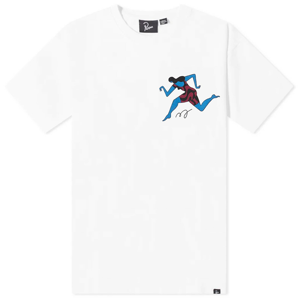 By Parra Men's Backwards T-Shirt in Green By Parra