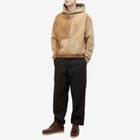 BEAMS Men's Fade Crazy Hoodie in Beige
