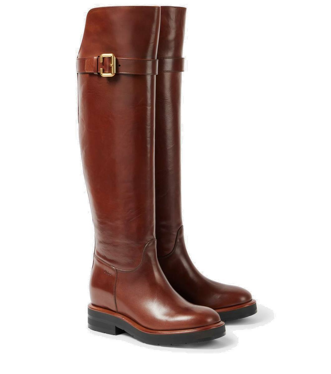 Chloé Coddington leather over-the-knee boots Chloe