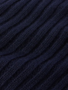 Mr P. - Cairn Ribbed Cashmere Beanie