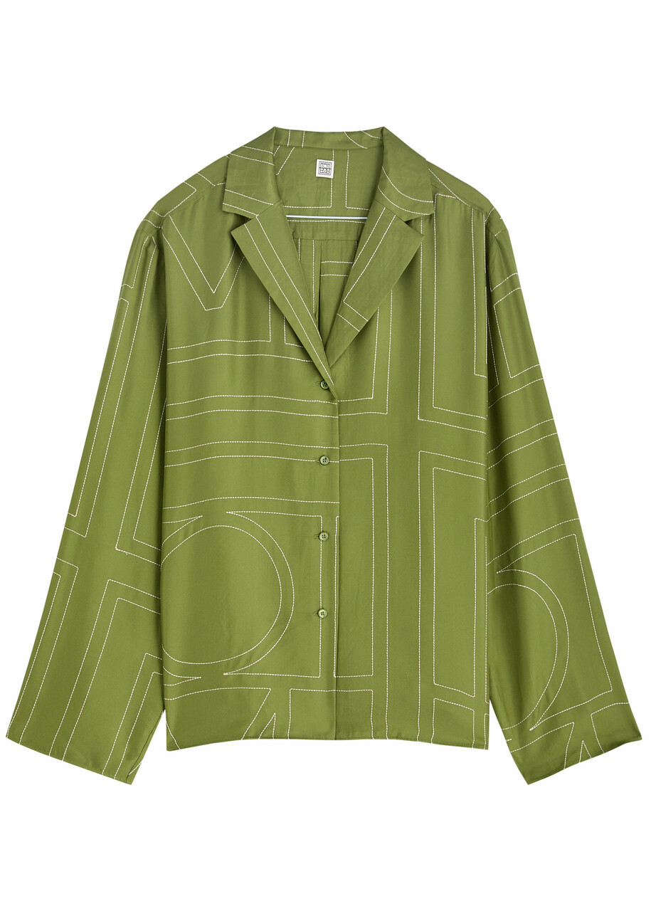 TOTEME - Woman - Green - Shirt main image 1