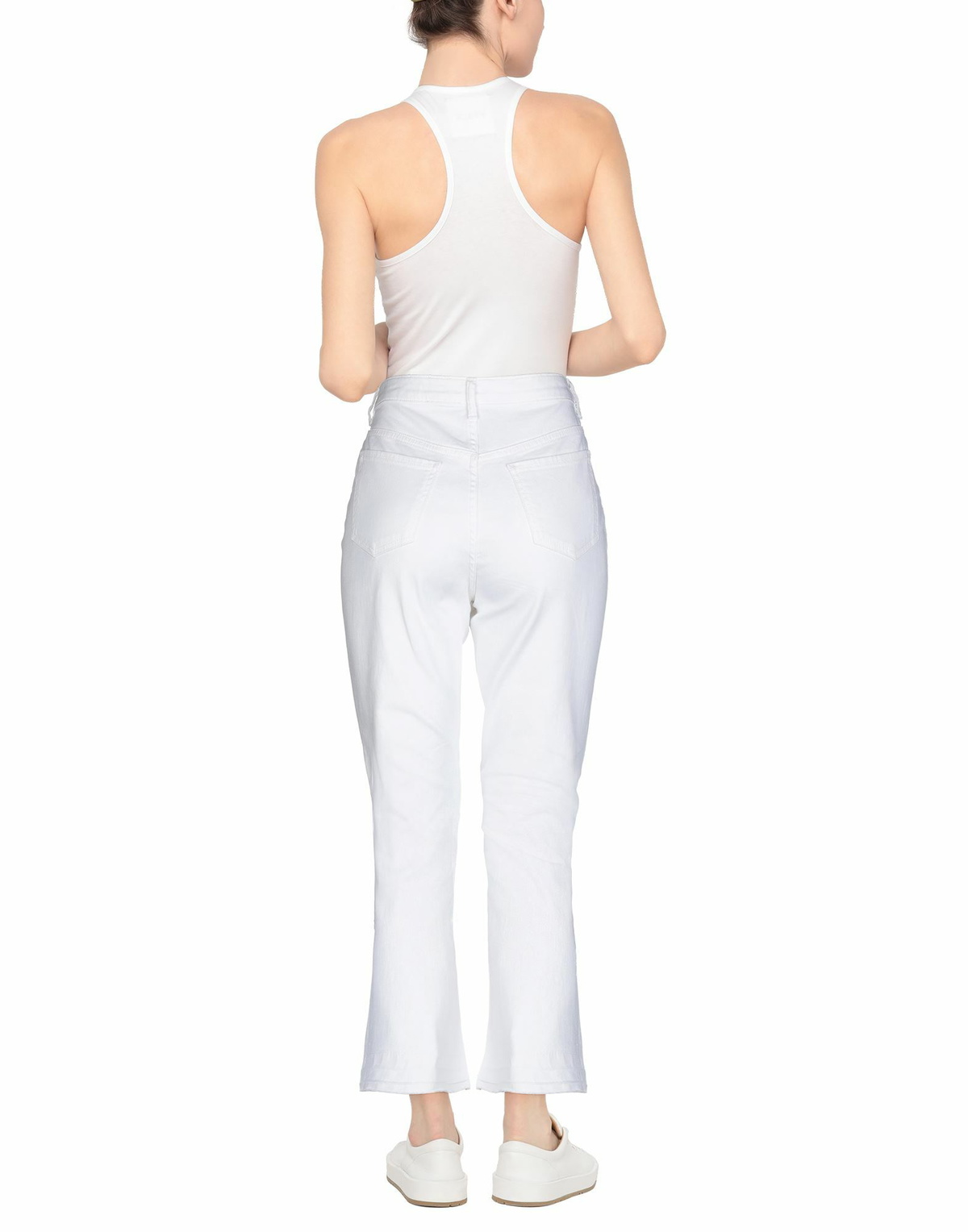 Manila Grace Womens Pants in White