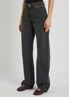Our Legacy Wata Cut Straight-leg Jeans Black