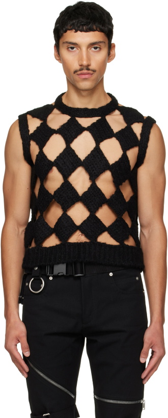 Photo: Rick Owens Black Tower Sarutanya Tank Top