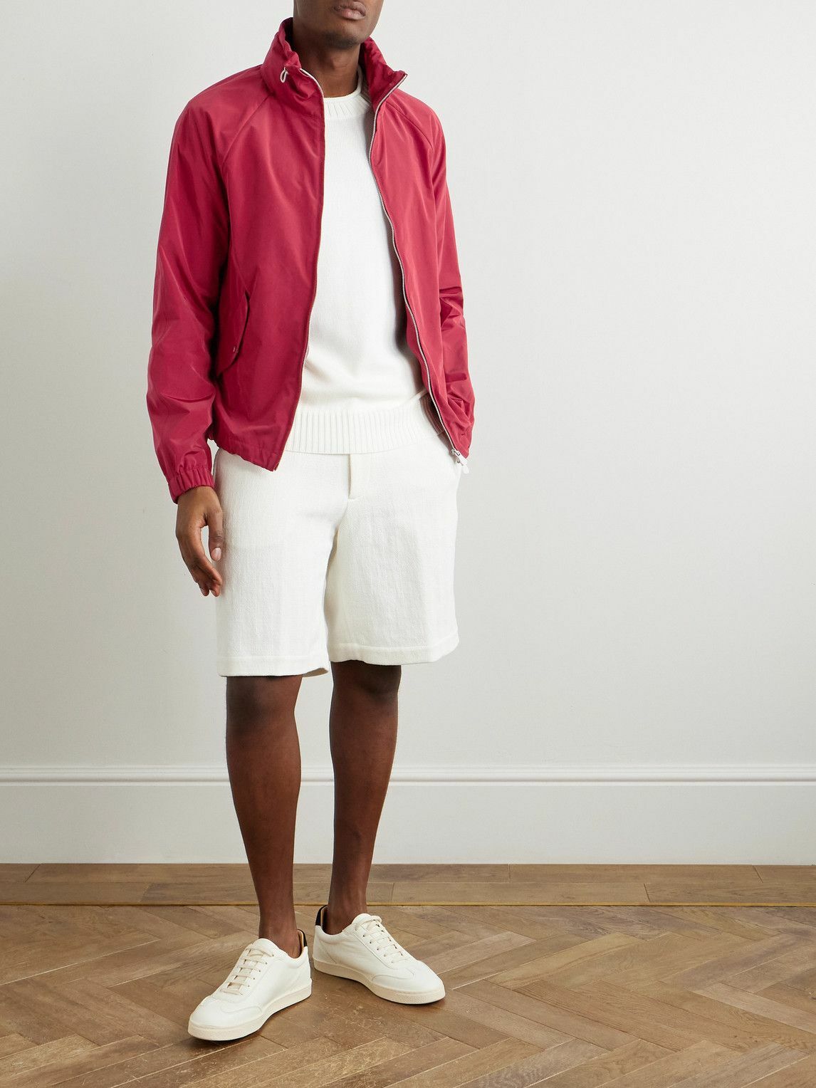 Brunello Cucinelli - Shell Jacket - Red Brunello Cucinelli Brunello Cucinelli - Shell Jacket - Red Brunello Cucinelli
