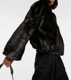 The Frankie Shop Pam faux fur bomber jacket