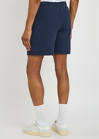 Club 1984 Melrose Printed Cotton Shorts Navy