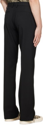 MISBHV Black Slim Trousers