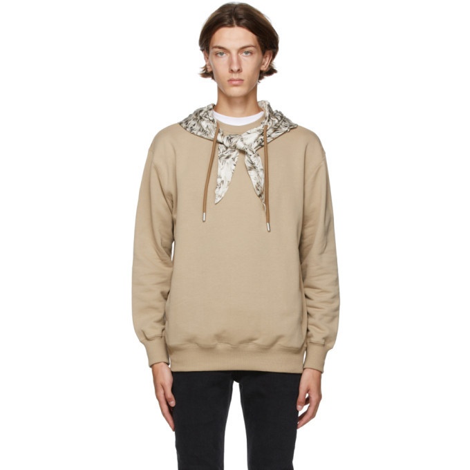 Photo: Opening Ceremony Brown Scarf Hoodie