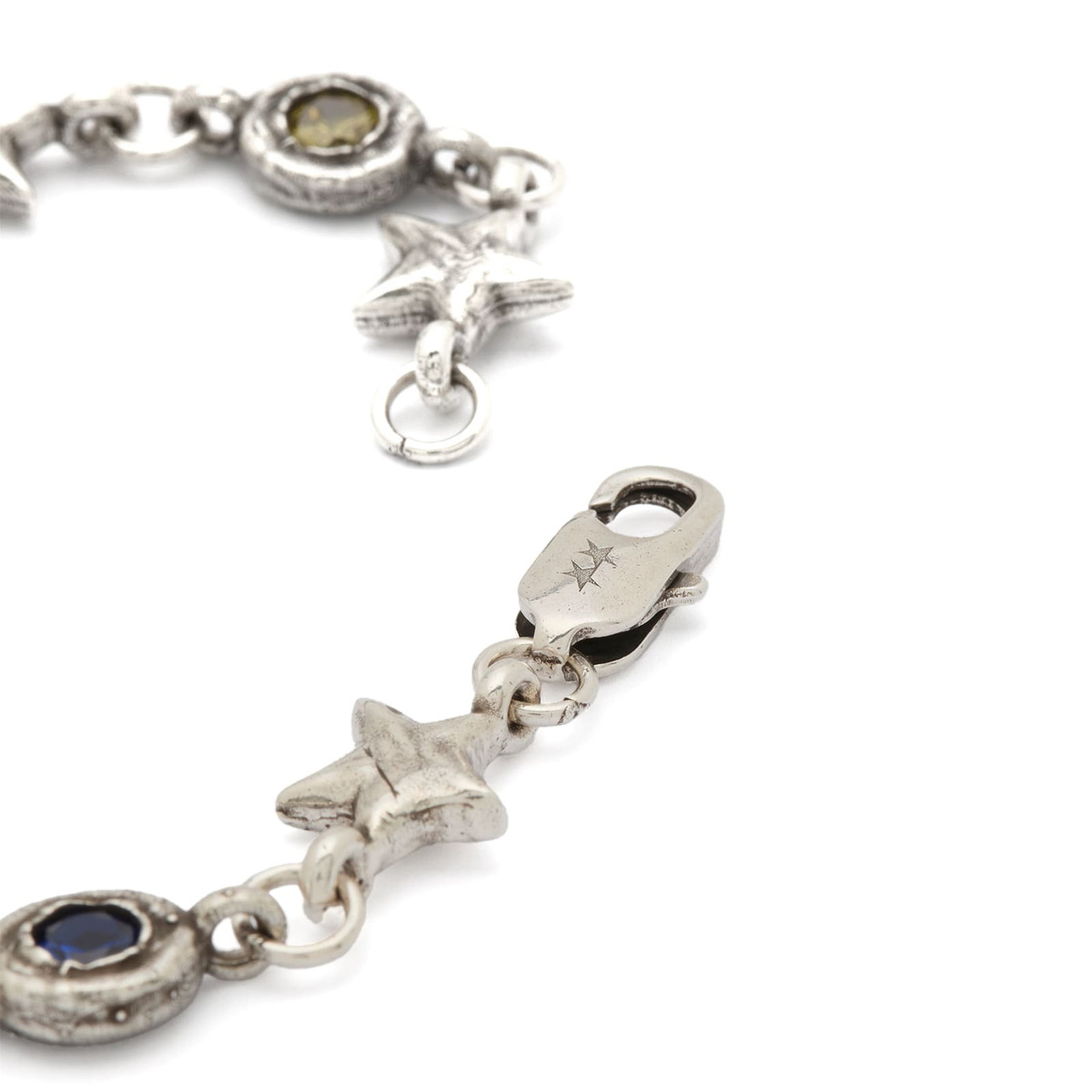 TwoJeys Men's Squadra Bracelet in Silver/Green