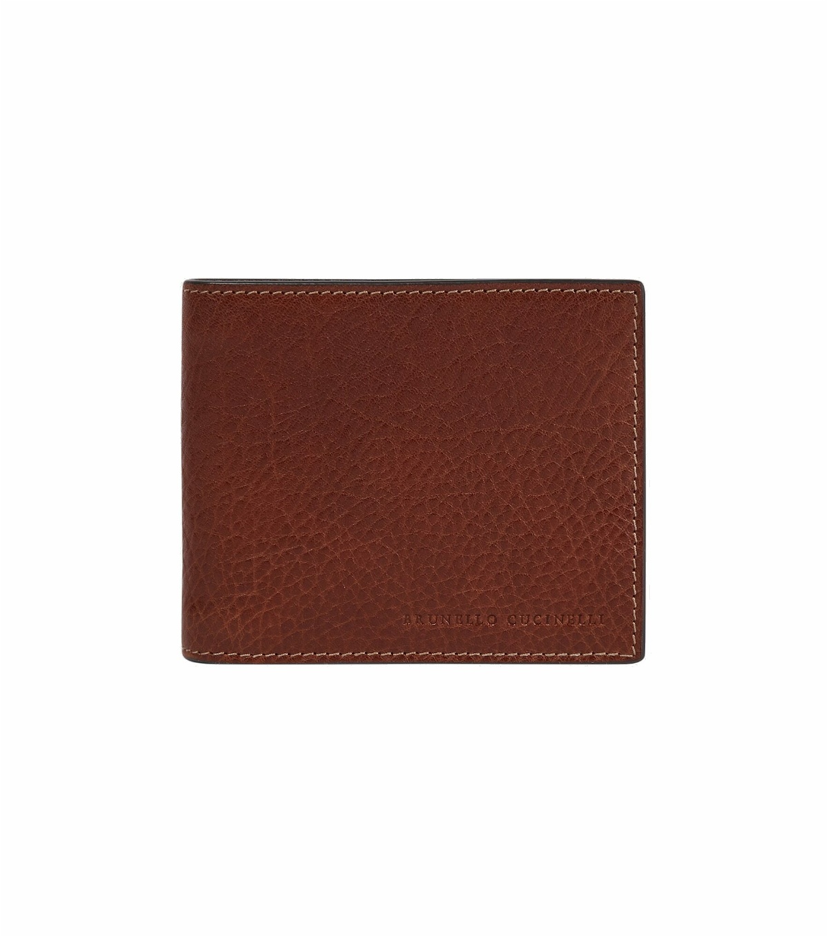 Photo: Brunello Cucinelli - Grained leather wallet
