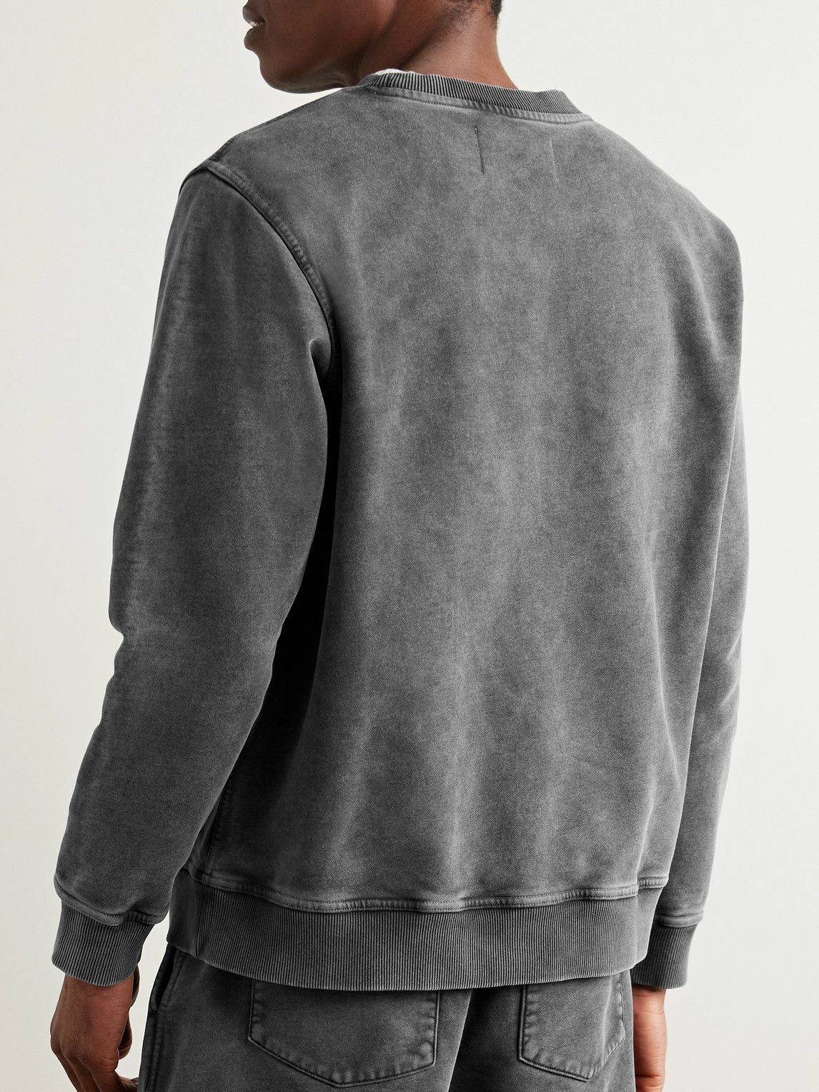 Corridor - Cotton-Jersey Sweatshirt - Black