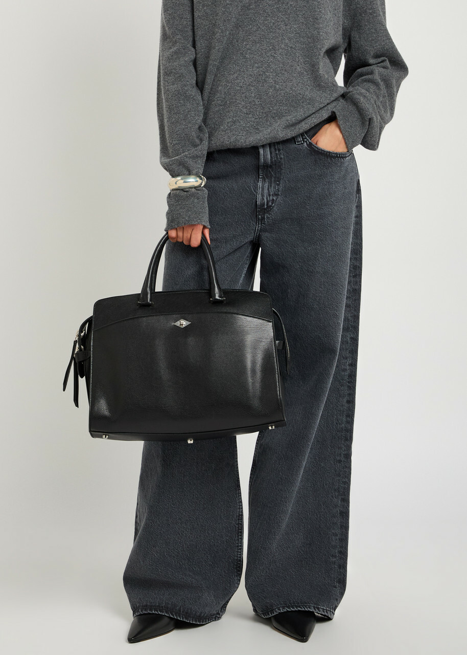 Metier Private Eye Leather Tote bag - Black - One Size
