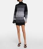 Victoria Beckham - Striped wool turtleneck sweater