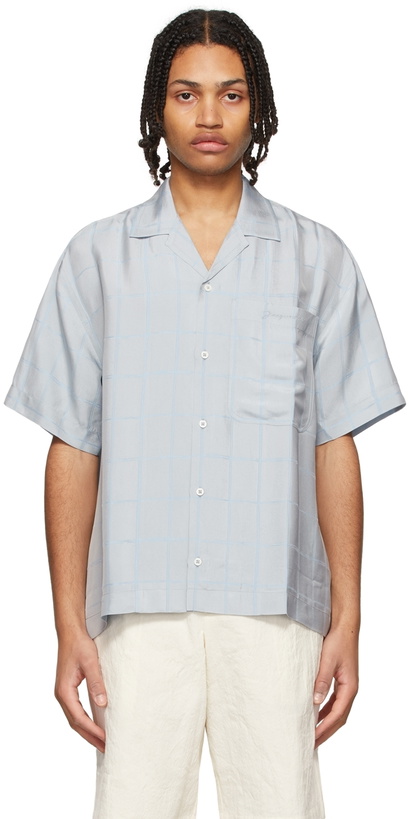 Photo: Jacquemus Blue 'La Chemise Jean' Shirt