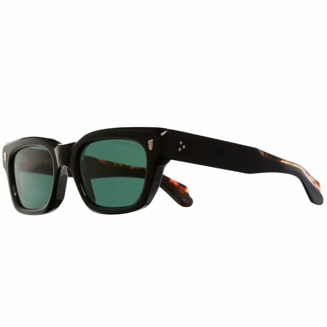 Cutler and Gross 1391-05 53mm Matt Black Acetate Sunglasses