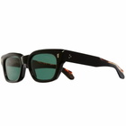 Cutler and Gross 1391-05 53mm Matt Black Acetate Sunglasses