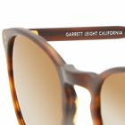 Garrett Leight Men's Kinney Sunglasses in Matte Tortoise/Brown