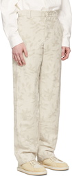 Jacquemus Beige 'Le Pantalon De Costume' Trousers