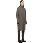 Rick Owens Grey Creatch Pealab Coat