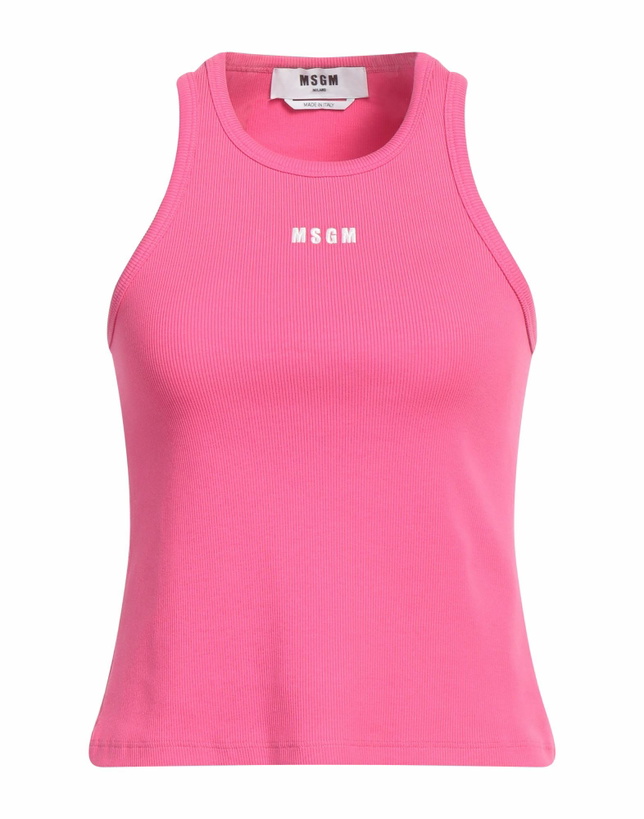 Photo: Msgm Womens Tank top Fuchsia