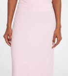 The Sei Crêpe maxi skirt