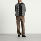Dime Men's Wool Overshirt in Silver
