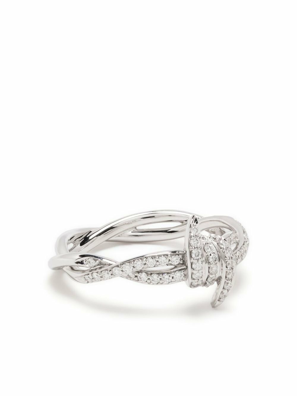 Stephen Webster 18K White Gold Forget Me Not Diamond Ring