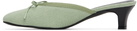 Paloma Wool Green Petra Mule Heels