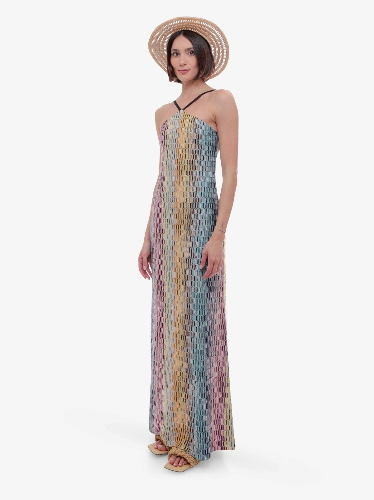 ワンピース MISSONI Woman Dress Multicolor DS25SG1UBR00ZW S6142 Missoni Dress Multicolor Womens Missoni