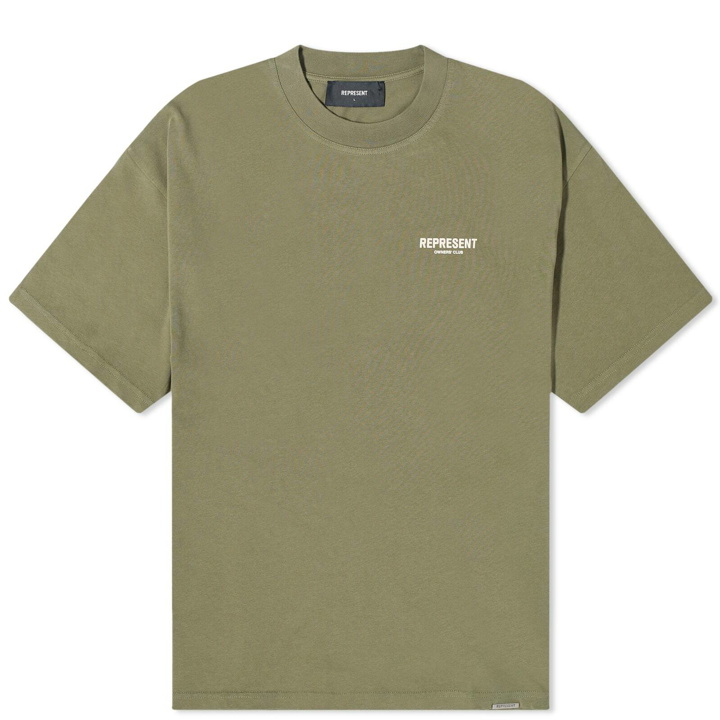 Photo: Represent Men's Owners Club T-Shirt in Olive