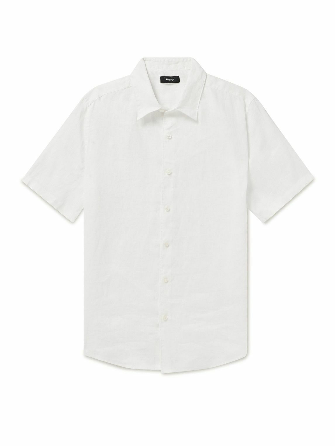 Theory - Irving Linen Shirt - White Theory