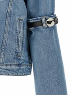 Coperni hybrid Denim Short Jacket
