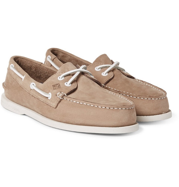 Photo: Sperry - Authentic Original Leather Boat Shoes - Men - Stone